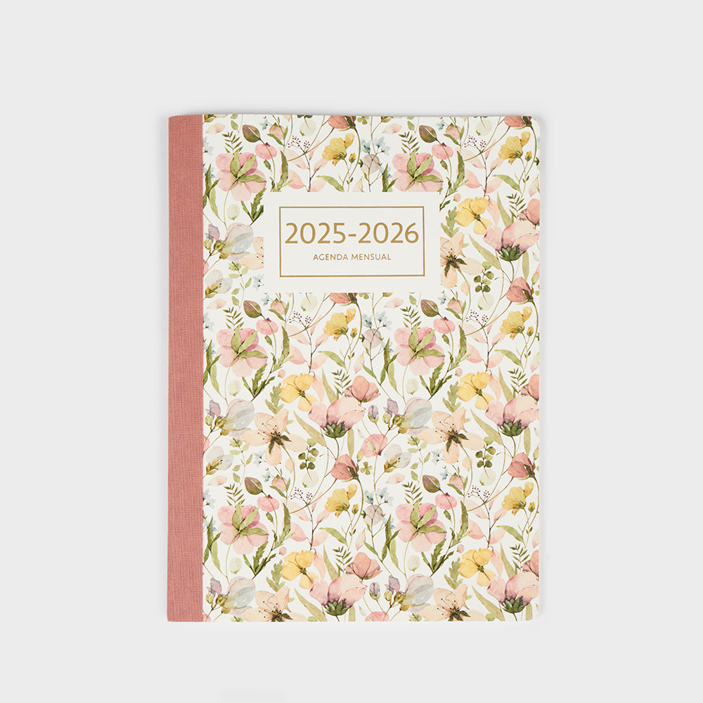 Agenda Mensual 2025-26 Castellano - 16 meses