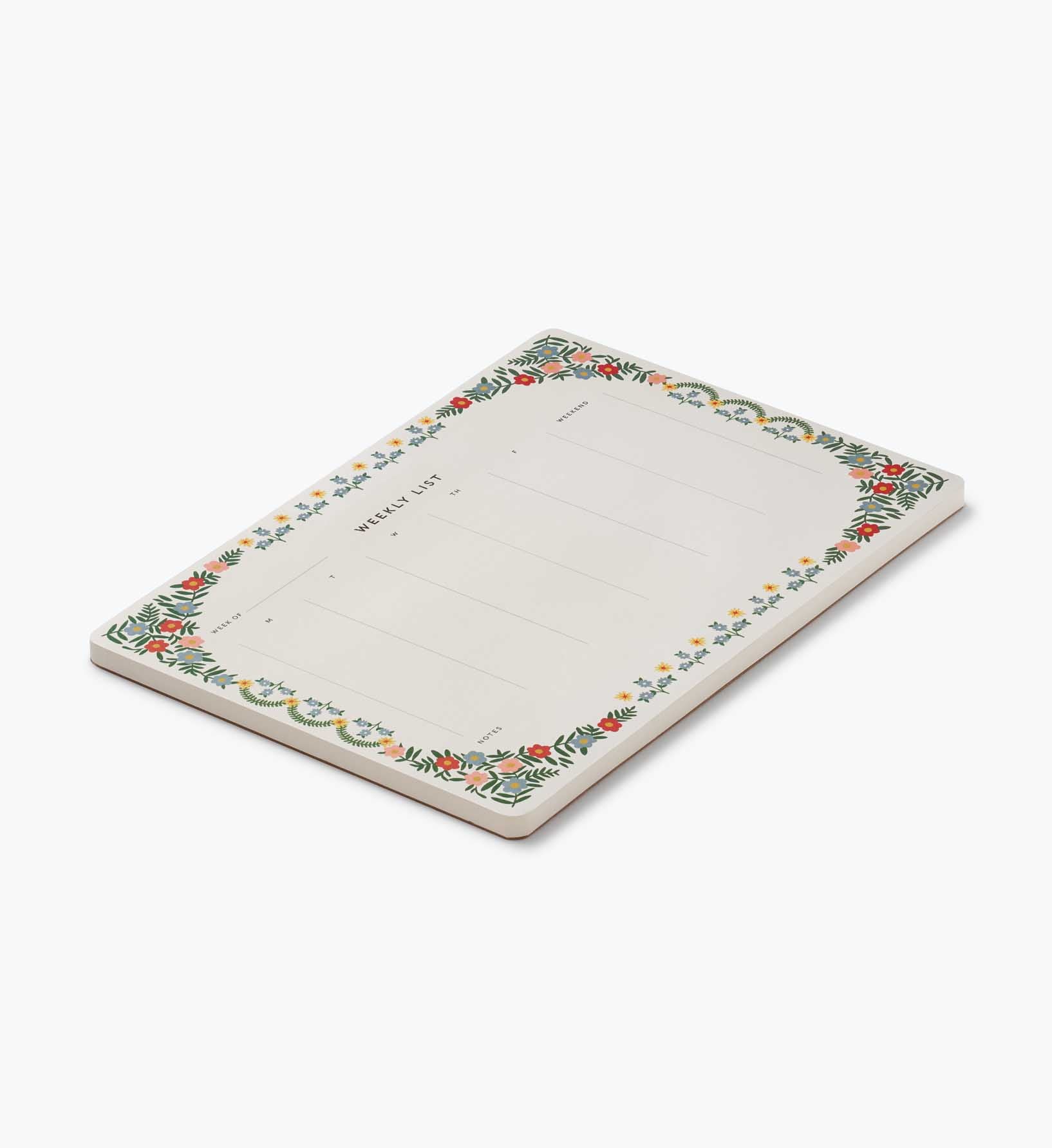 Planificador Semanal Rosette - Rifle Paper Co