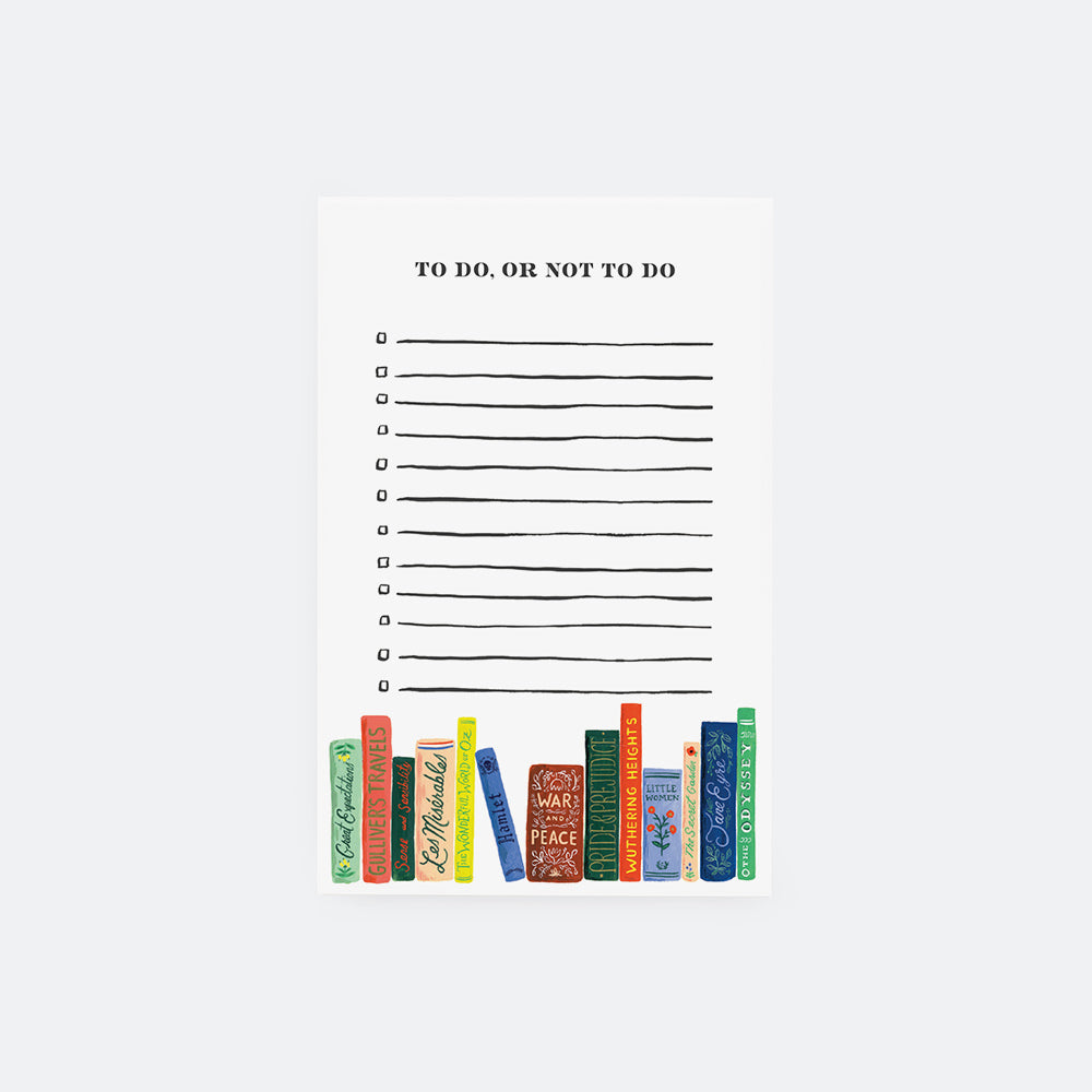 Bloc de notas To Do, Or Not To Do - Rifle Paper