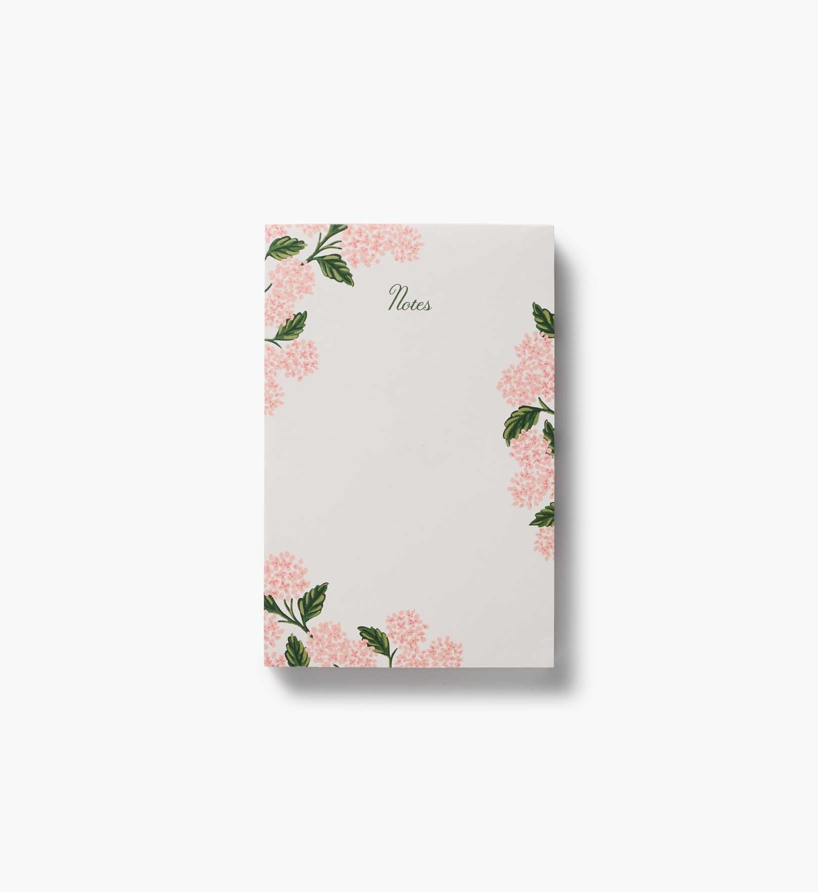 Bloc de notas Pink Hydrangea - Rifle Paper co.