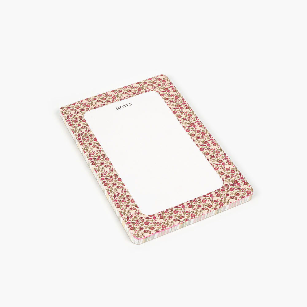 Bloc de notas notepad Floral Roses