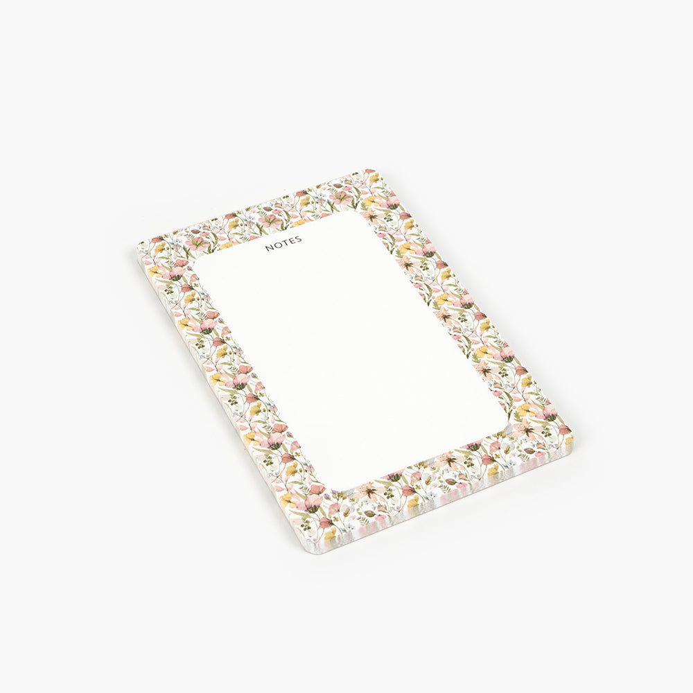 Pack "Spring Flowers" I Libreta + Planificador + Bloc Notas + Bolígrafo + Portabolígrafos