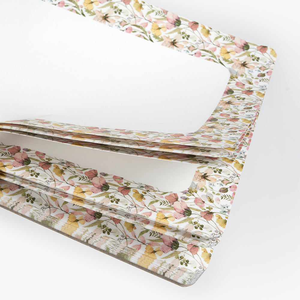 Pack "Spring Flowers" I Libreta + Planificador + Bloc Notas + Bolígrafo + Portabolígrafos