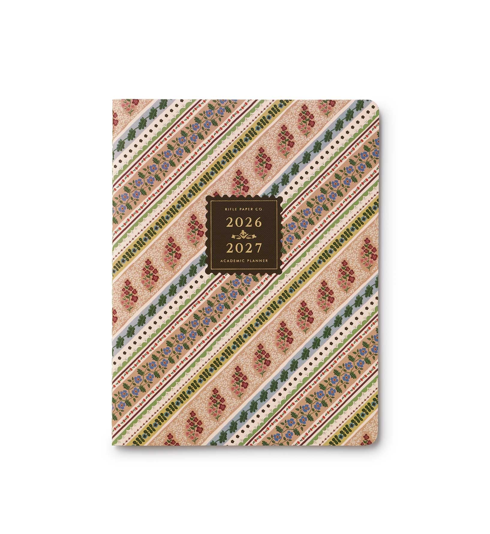 Agenda Mensual 2026-2027 12 meses - Paisley - Rifle Paper Co