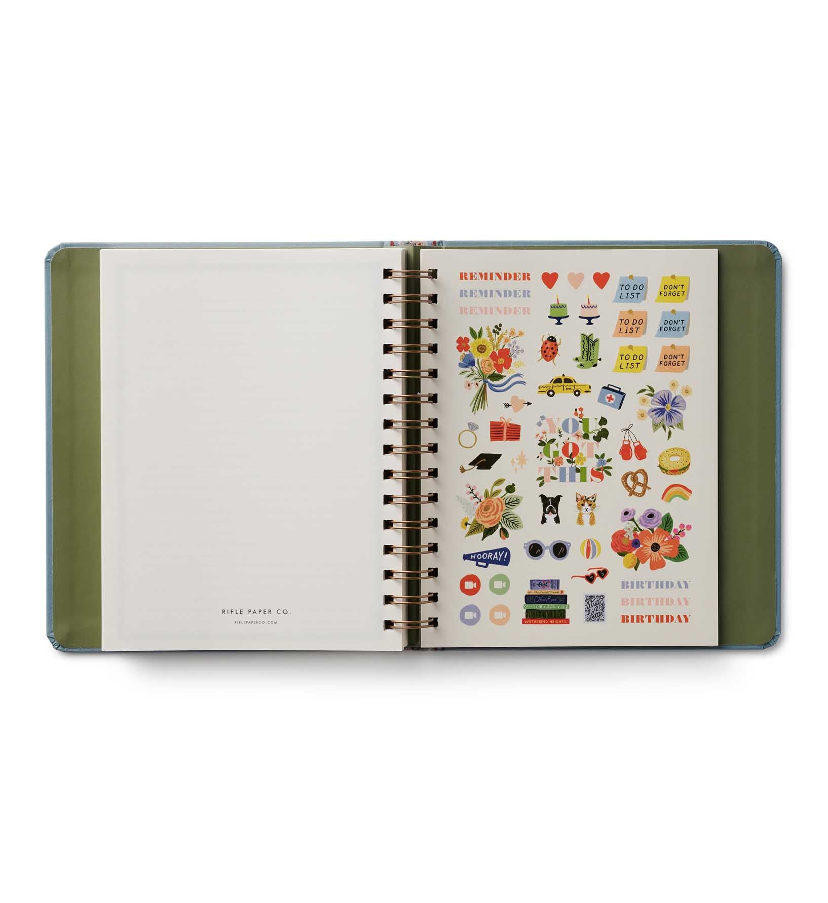 Agenda Académica 2026-2027 17 meses - Paisley - Rifle Paper Co