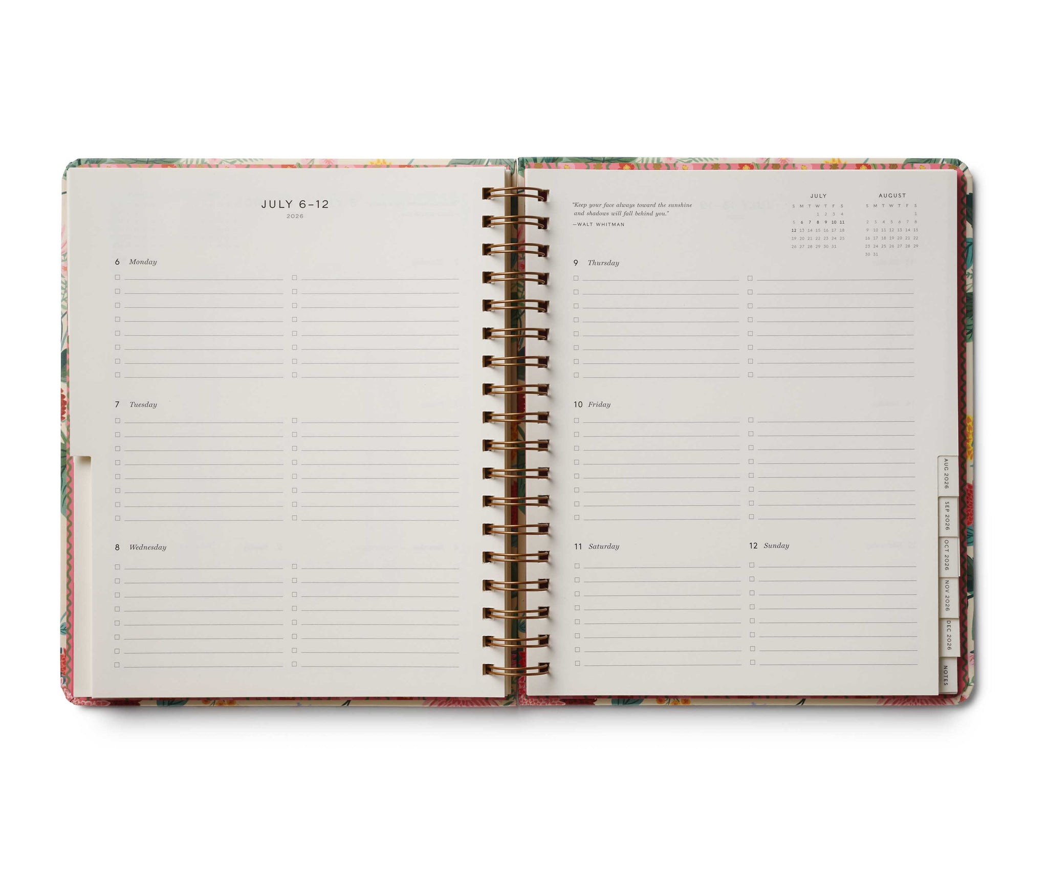 Agenda Académica 2025-2026 17 meses - Dahlia - Rifle Paper Co