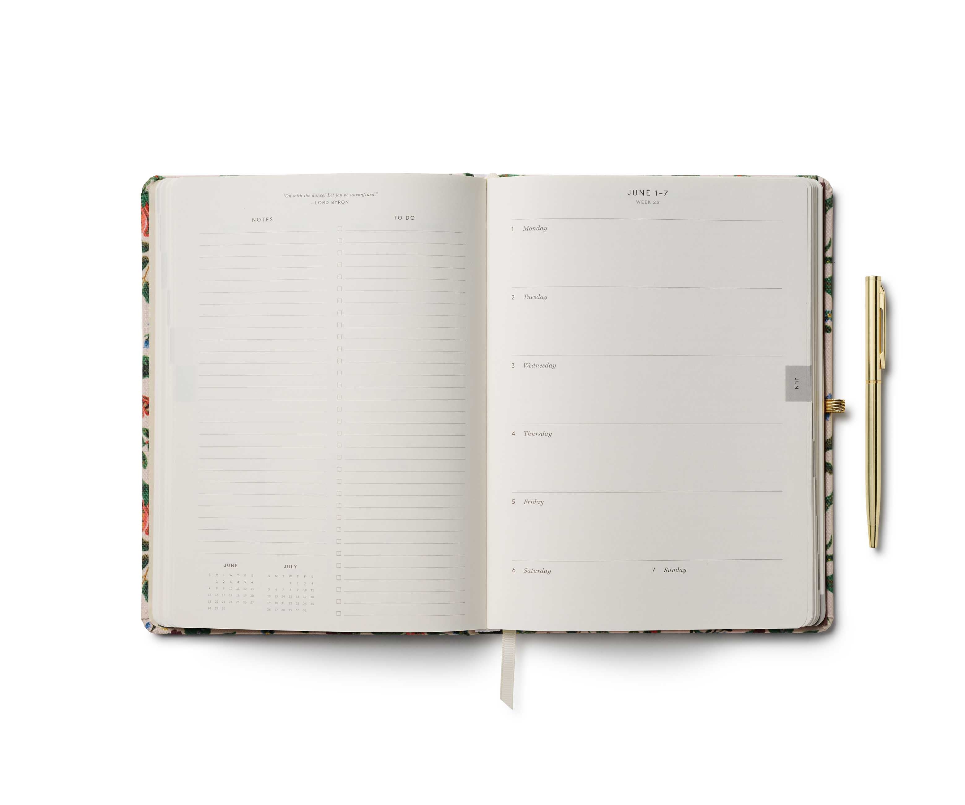 2026 Agenda with Pen - Gracie - Rifle Paper Co