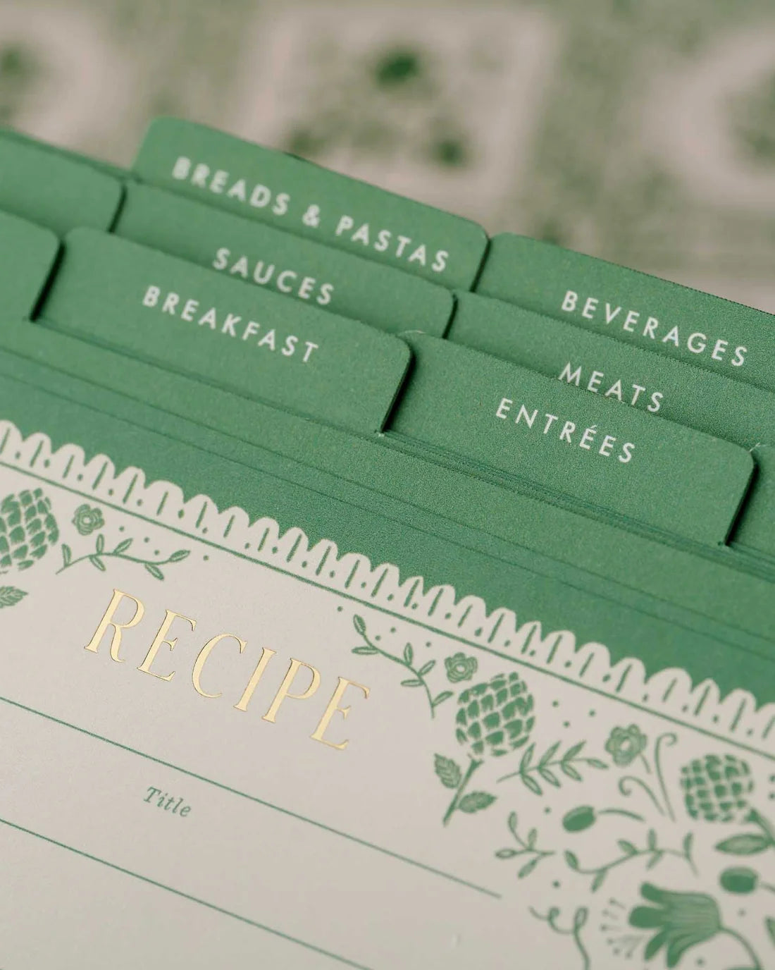 Caixa de receptes Artichoke - Rifle Paper