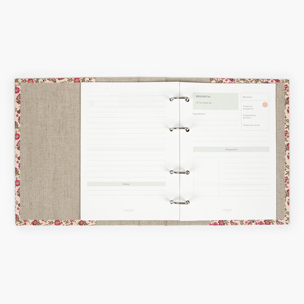 Carpesano recipes Spanish Floral Roses