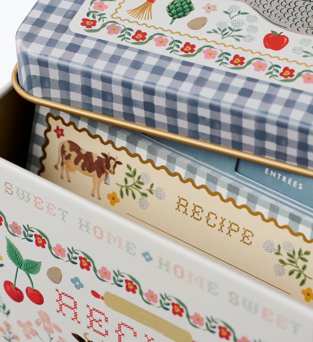 Caja de recetas - Home Sweet Home - Rifle Paper
