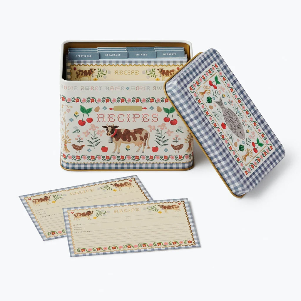 Caja de recetas - Home Sweet Home - Rifle Paper