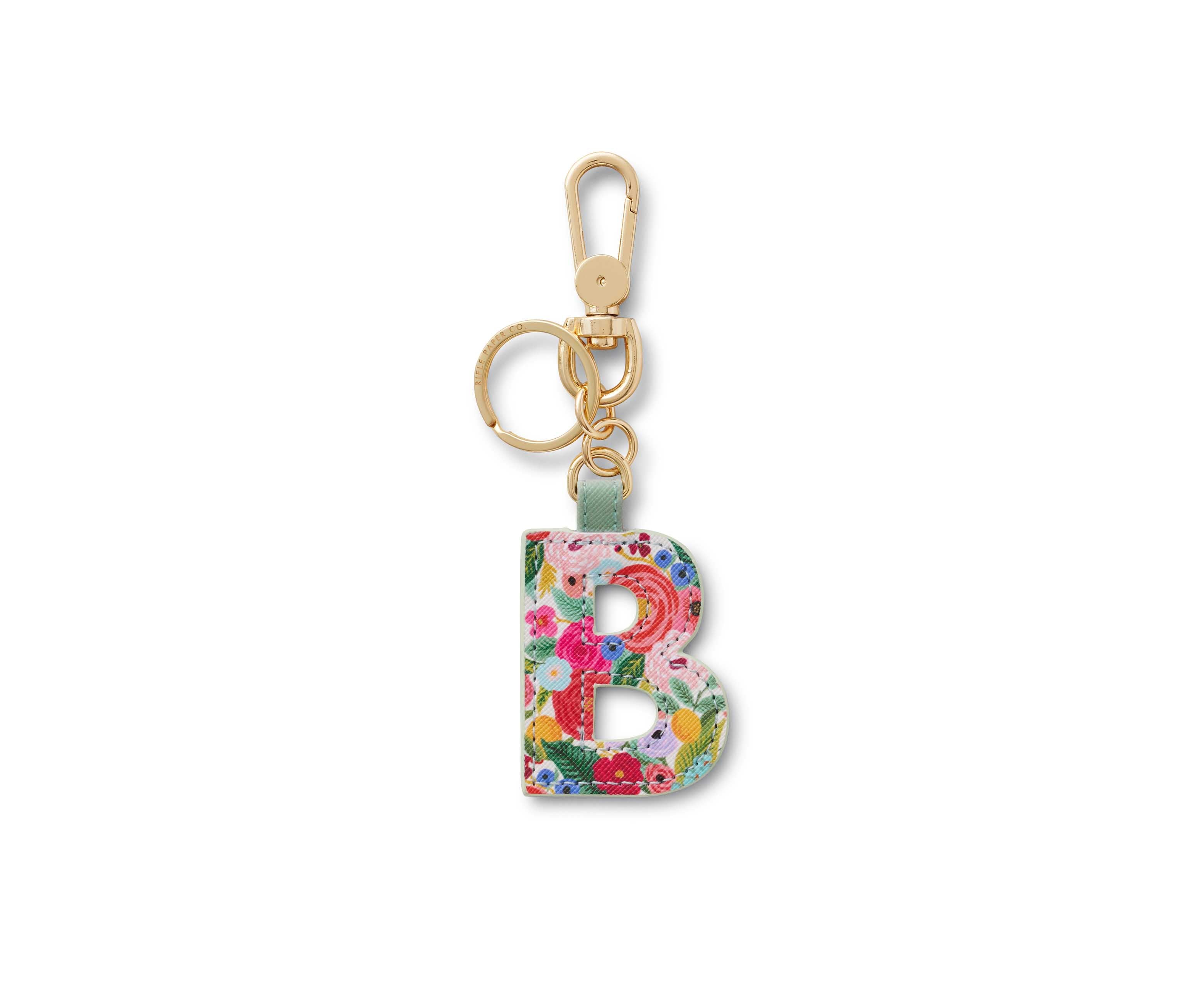 Llavero con Inicial A- Z Garden Party - Rifle Paper Co