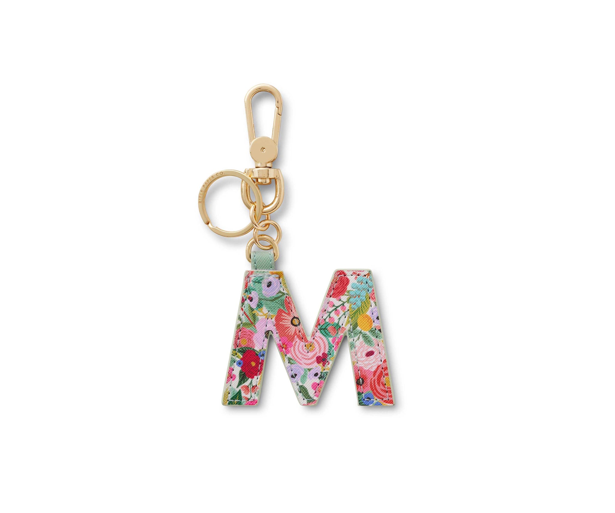 Llavero con Inicial A- Z Garden Party - Rifle Paper Co