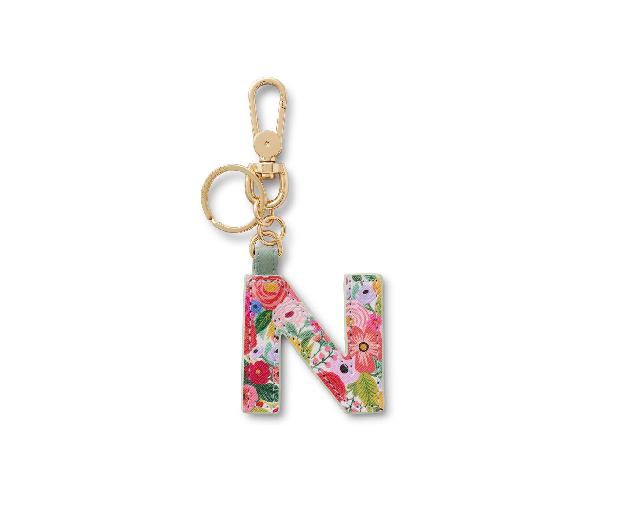 Llavero con Inicial A- Z Garden Party - Rifle Paper Co