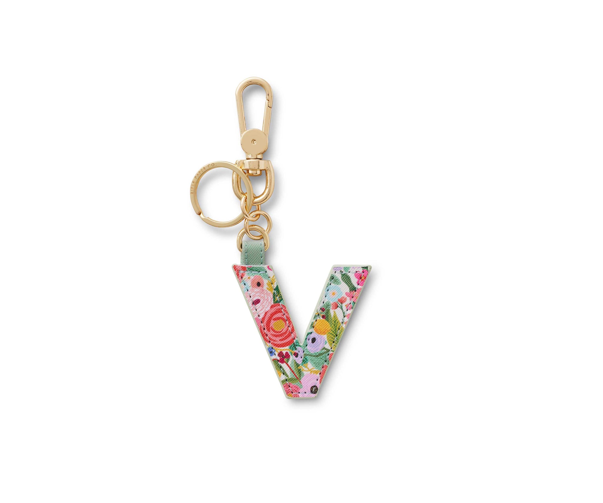Llavero con Inicial A- Z Garden Party - Rifle Paper Co