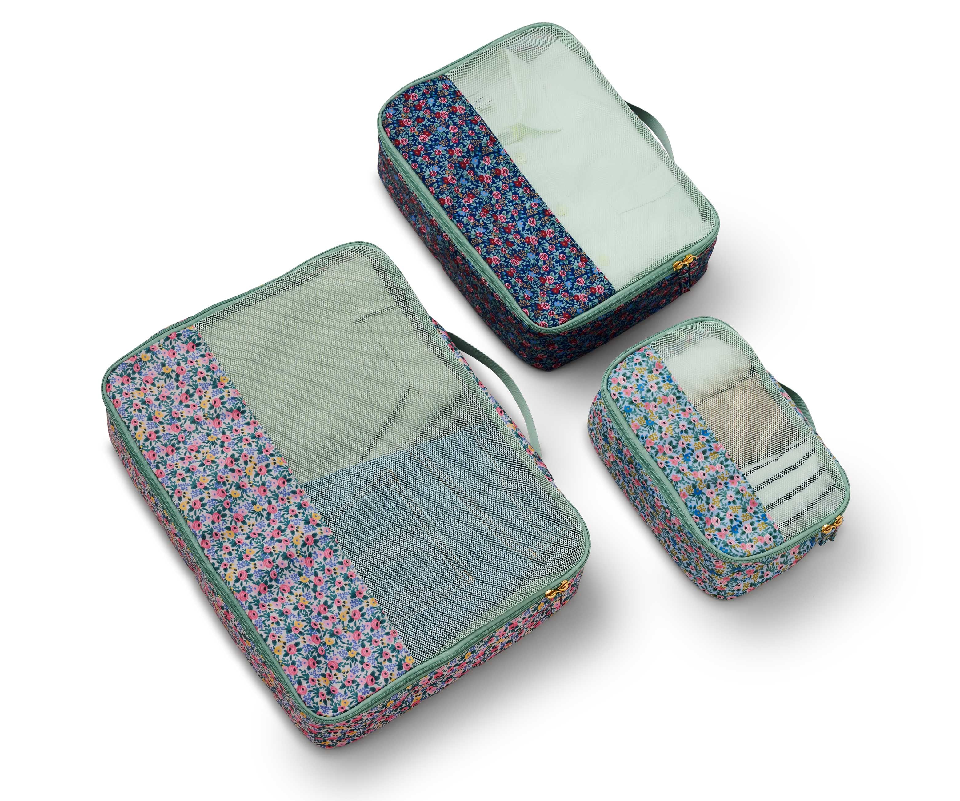 Set de 3 organitzadors d'equipatge Rosa - Rifle Paper Co.