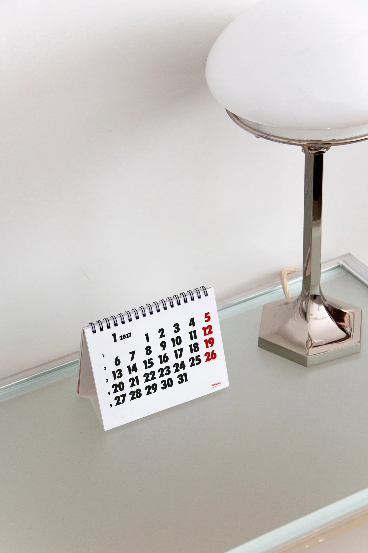 Calendario de sobremesa VINÇON 2027