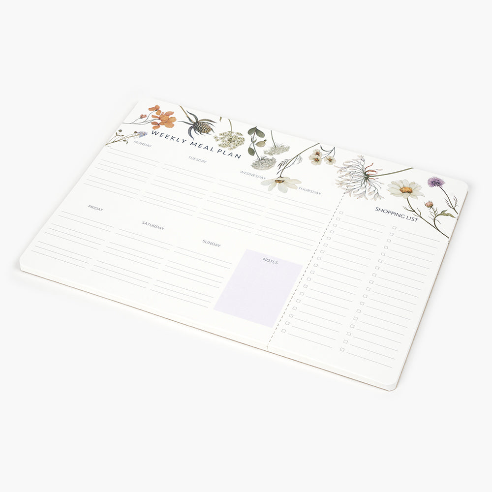 Planificador de menús Wild Flowers