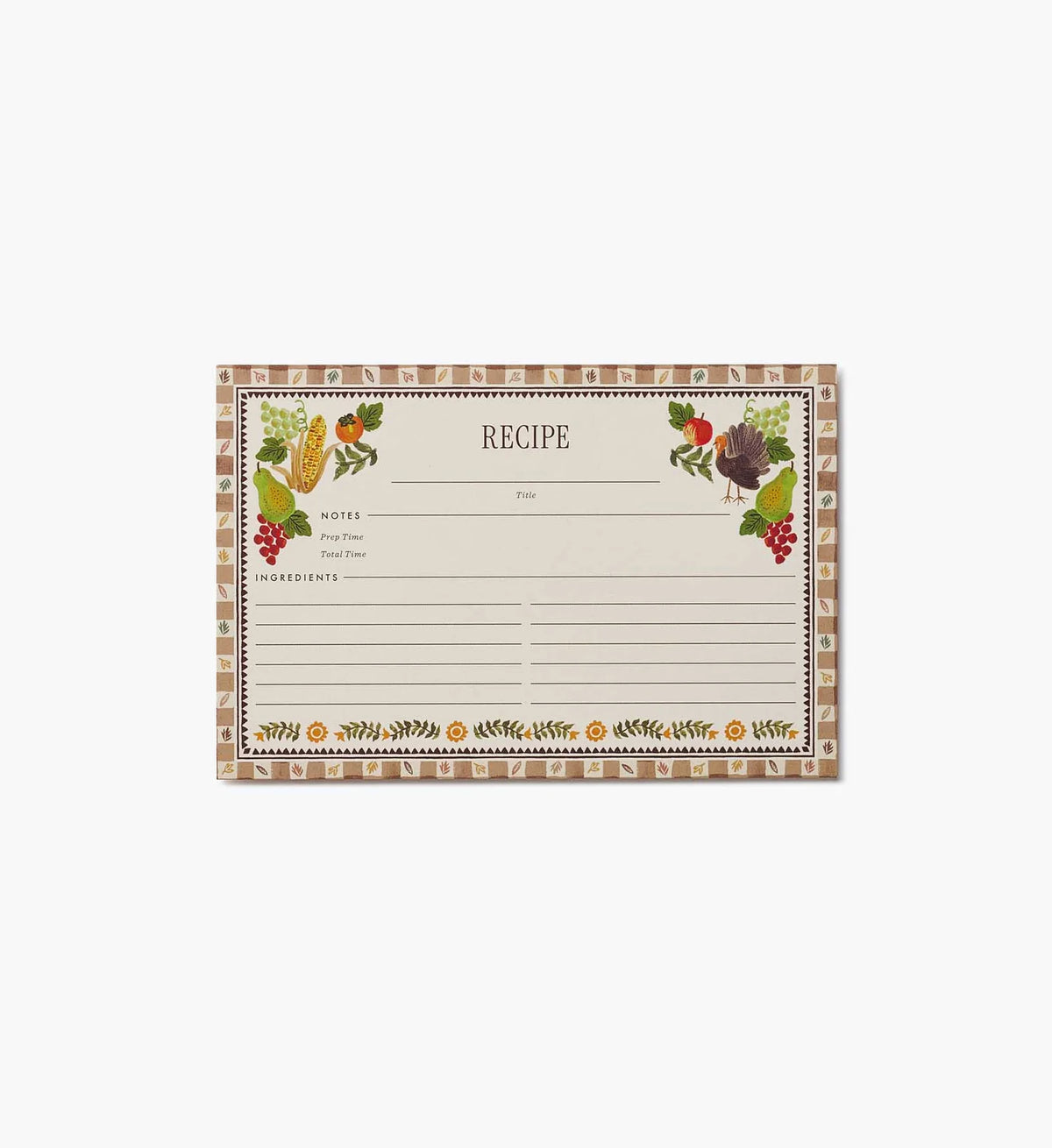 Fichas de Recetas Harvest - Rifle Paper Co.