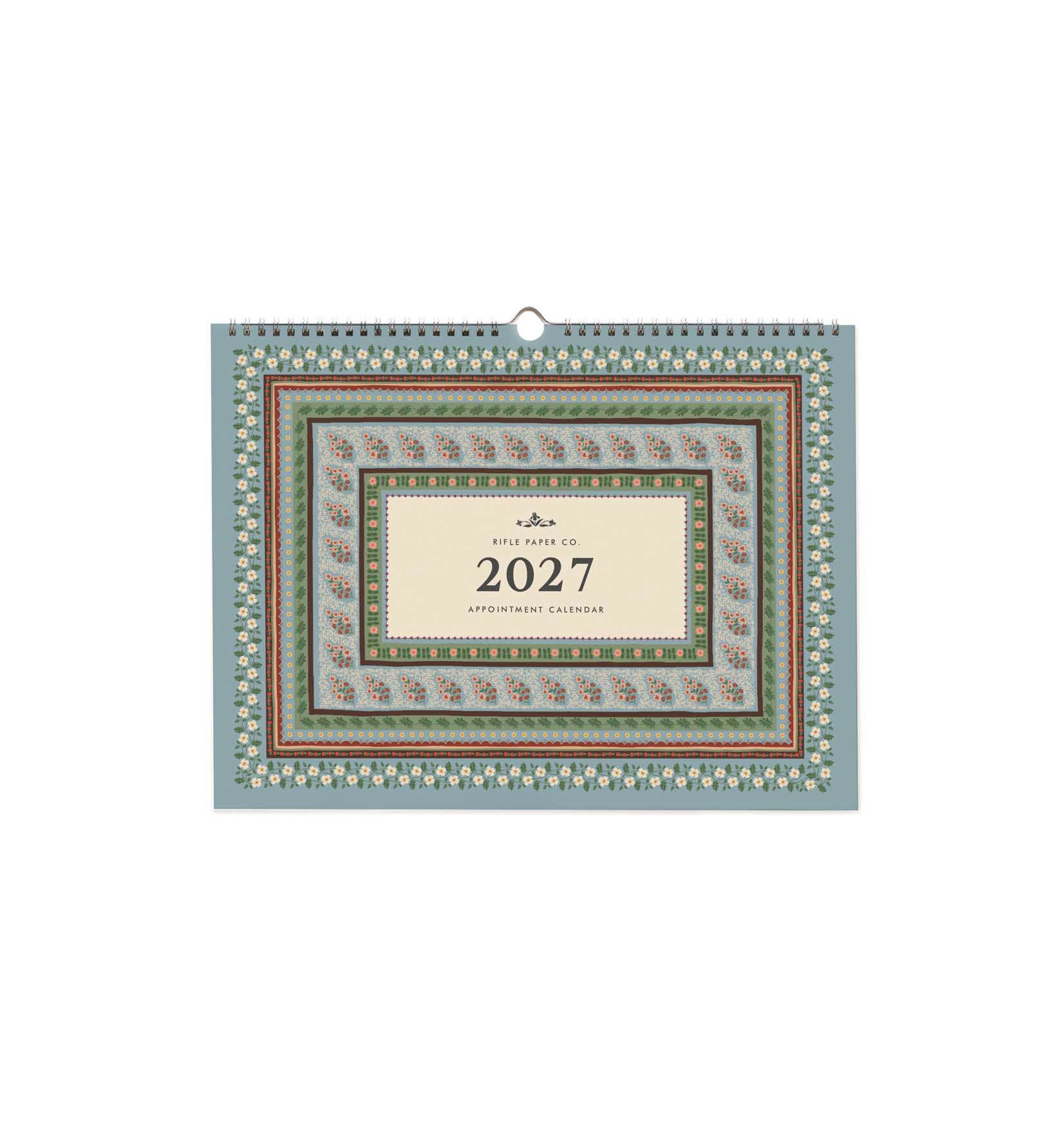 Calendario de pared 2027 - Paisley - Rifle Paper