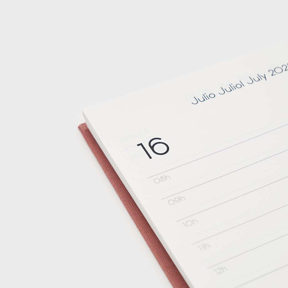 2026 A5 Daily Planner (12 months)