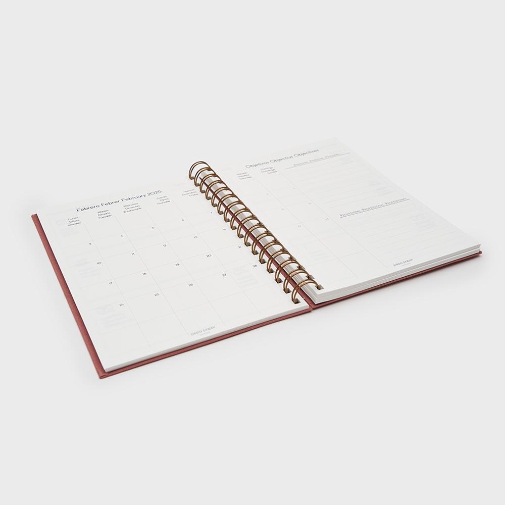 A5 academic diary 2025-2026 16 months