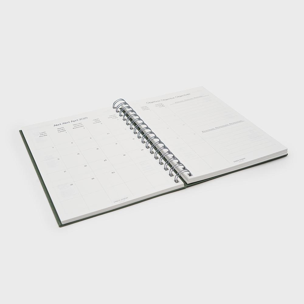 A5 academic diary 2025-2026 16 months