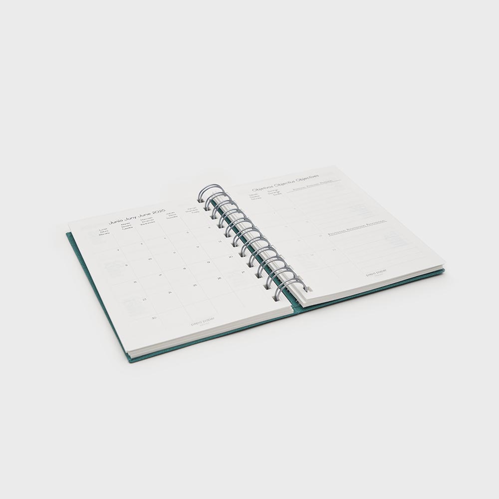 A6 academic diary 2025-2026 16 months