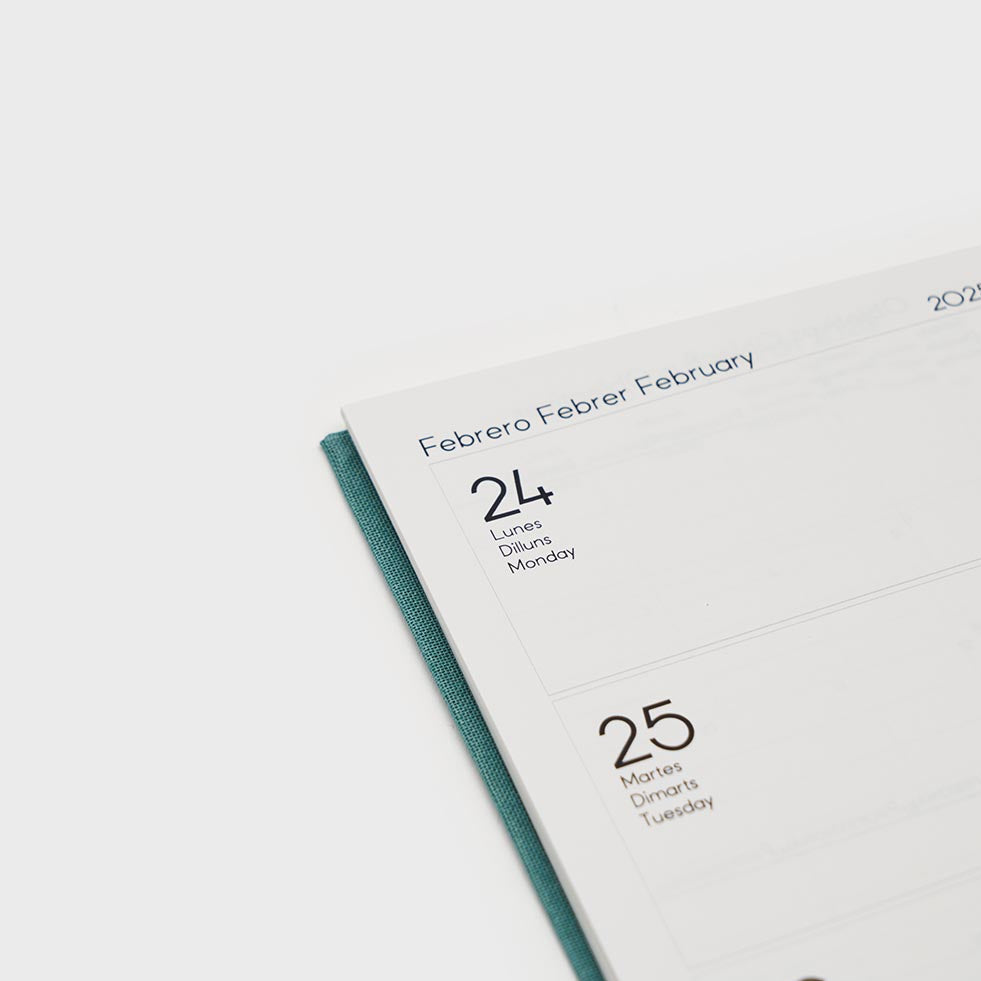 A6 academic diary 2025-2026 16 months