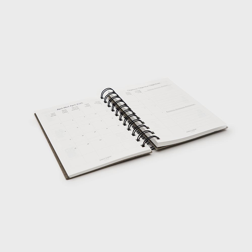 A6 academic diary 2025-2026 16 months