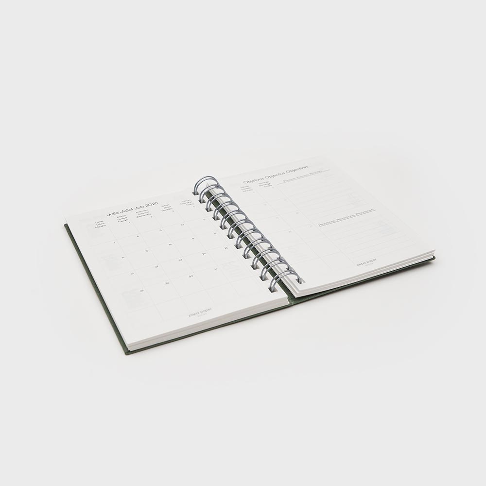 A6 academic diary 2025-2026 16 months