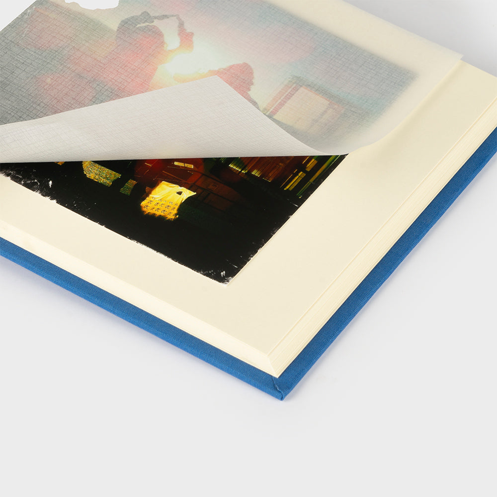 Photo album 20x24 ivory interior