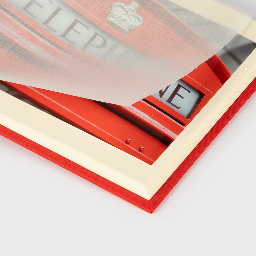 Photo album 20x24 ivory interior