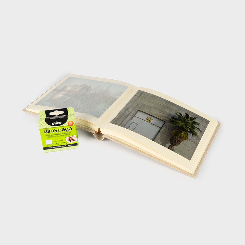 Photo album 20x24 ivory interior