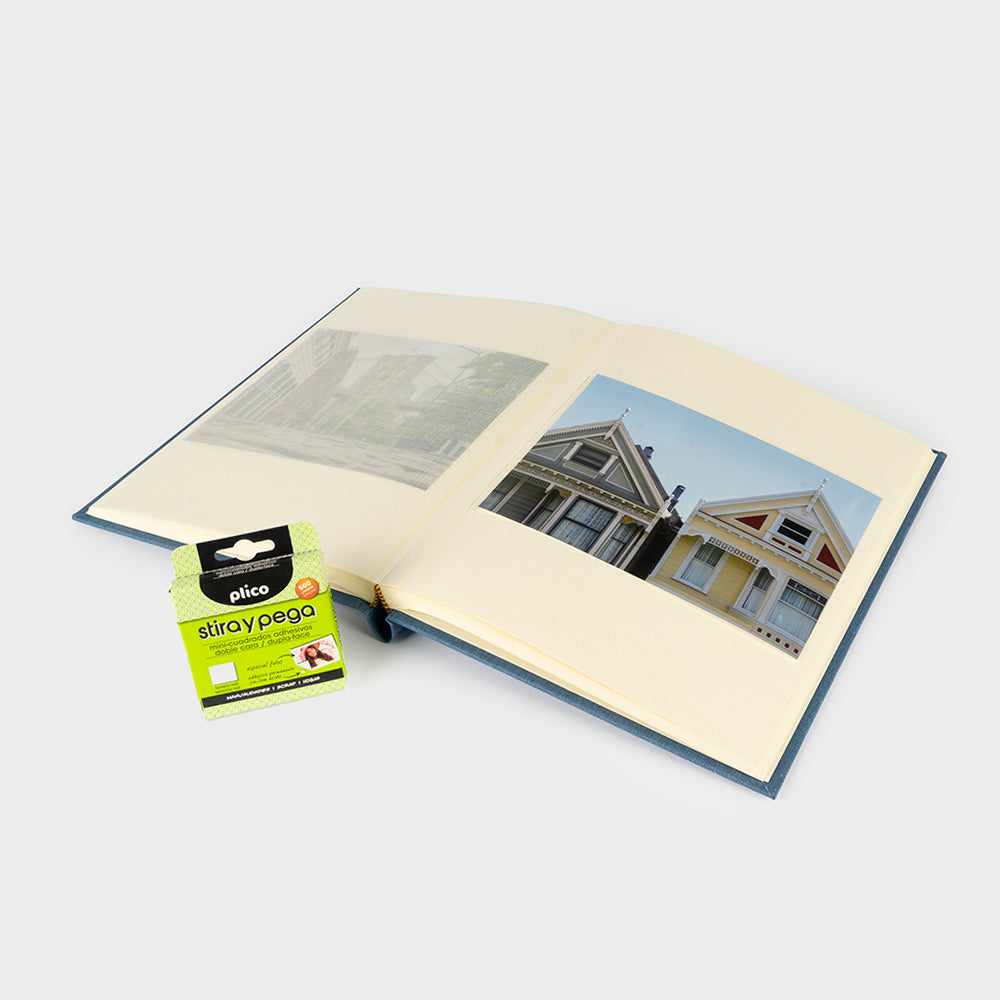 Ivory interior vertical photo album