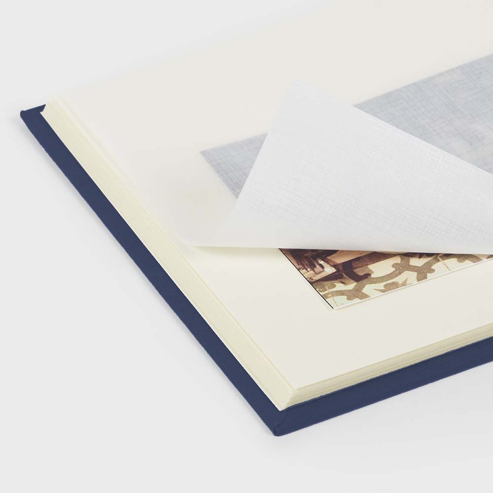 Photo album 20x24 ivory interior
