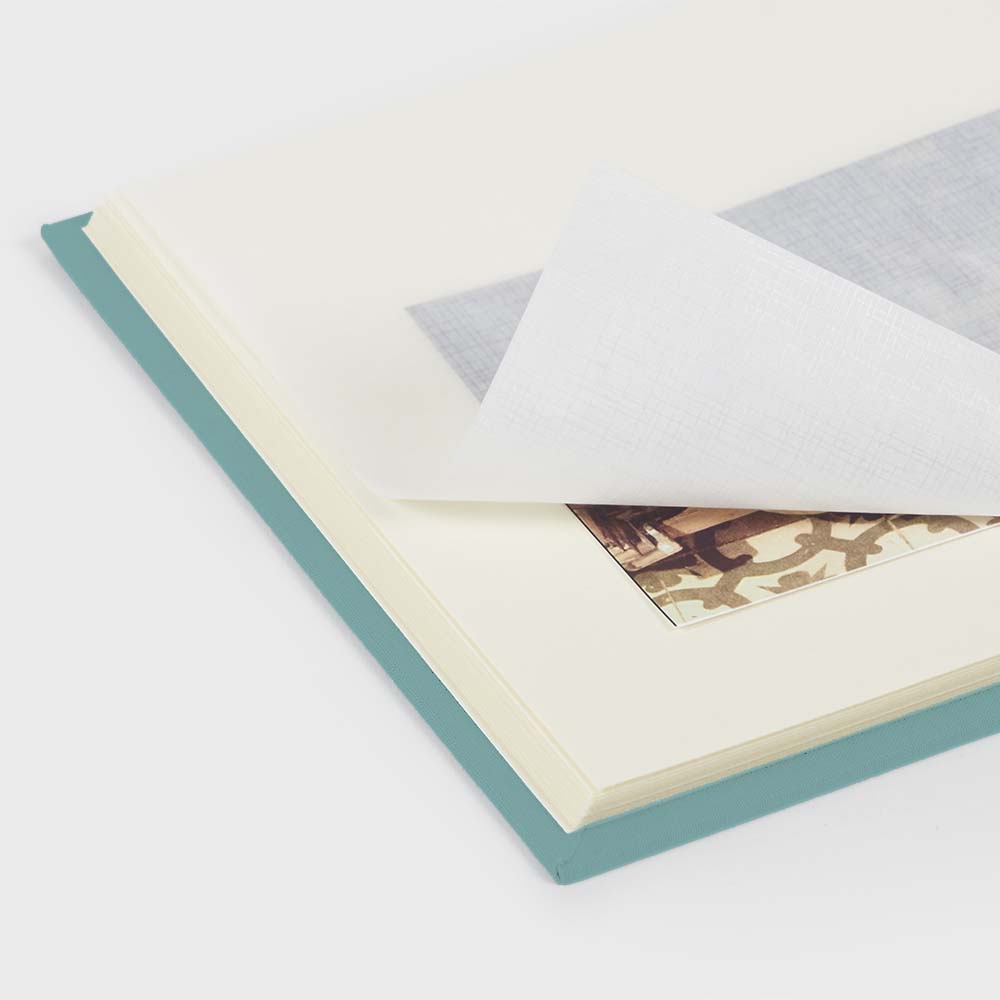 Photo album 20x24 ivory interior