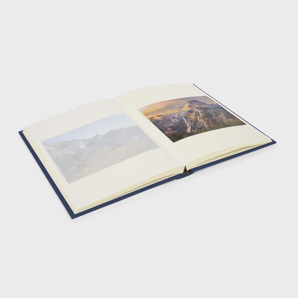 Ivory interior vertical photo album