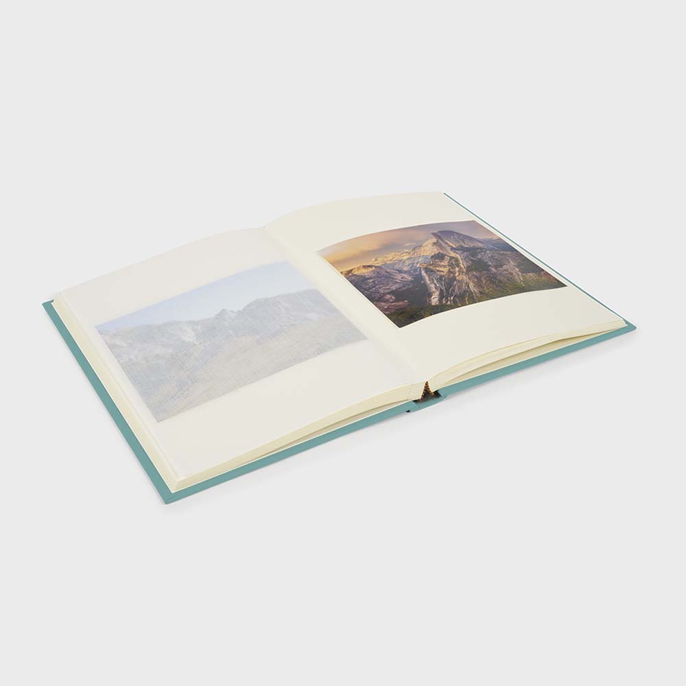 Ivory interior vertical photo album