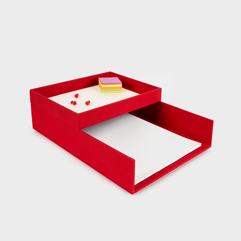 Bandeja A5 escritorio Tela