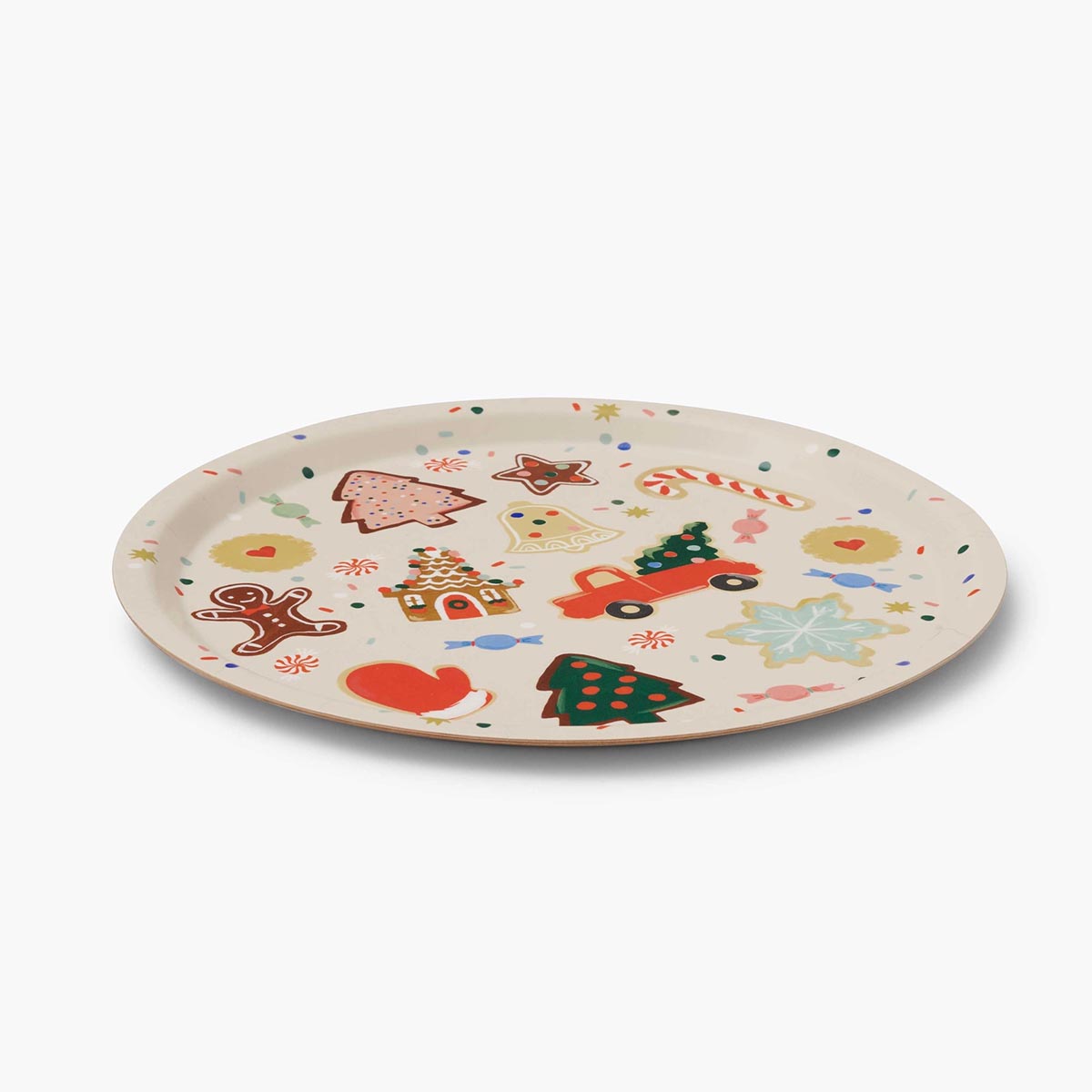 Holiday Tree Round Tray - Rifle Paper Co.