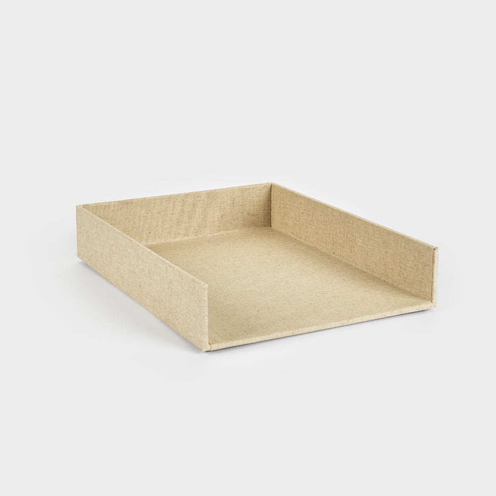 A4 fabric desk tray