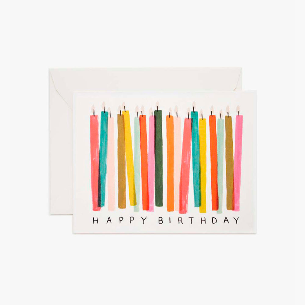 Postal Cumpleaños Birthday Candle Card