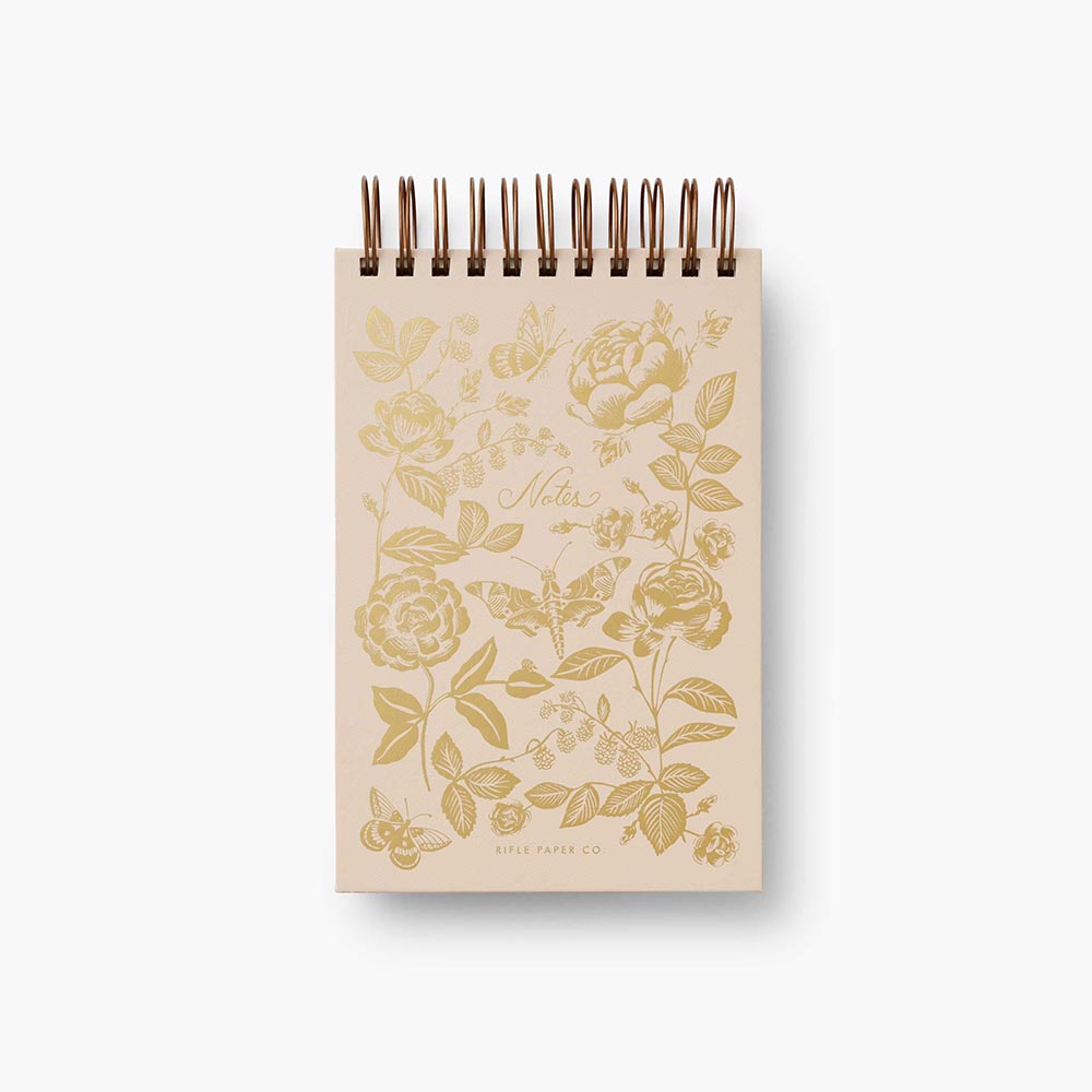 Libreta English Rose - Rifle Paper co. (Espiral Superior)