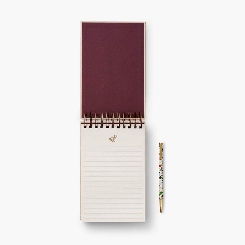 Libreta English Rose - Rifle Paper co. (Espiral Superior)