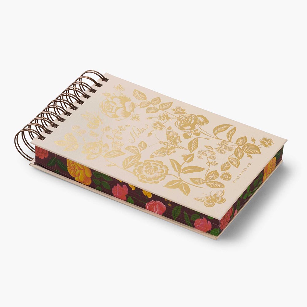 Libreta English Rose - Rifle Paper co. (Espiral Superior)