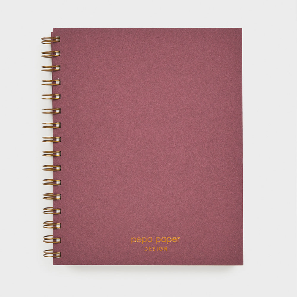 A5 spiral notebook pad