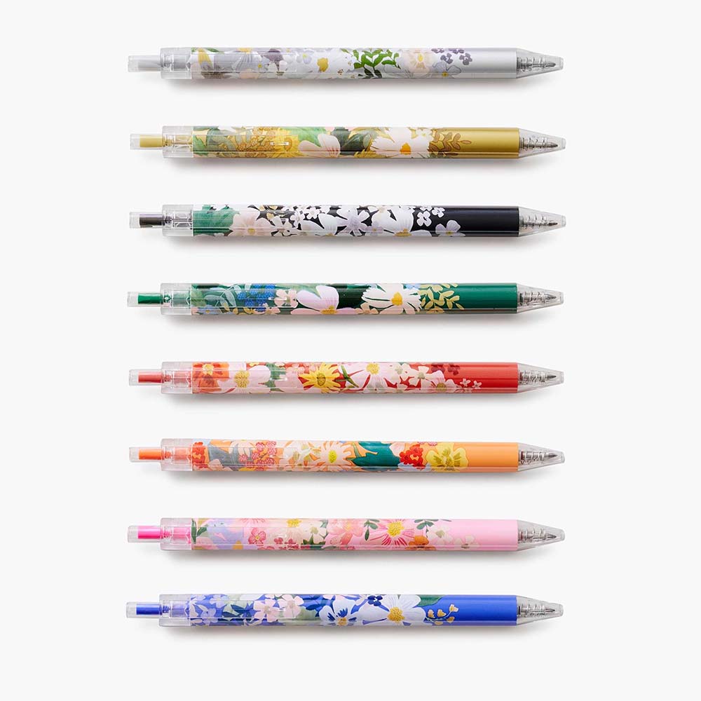Set de 8 bolígrafs de gel Margaux - Rifle Paper