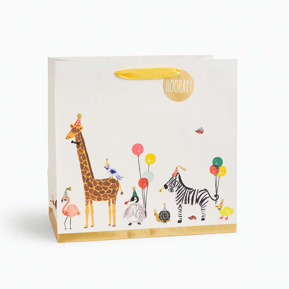 Bolsa de regalo de papel Party Animals