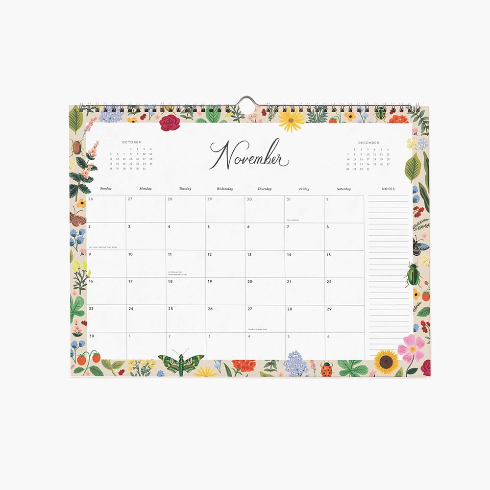 Calendario de pared 2025 Estee - Rifle Paper co.